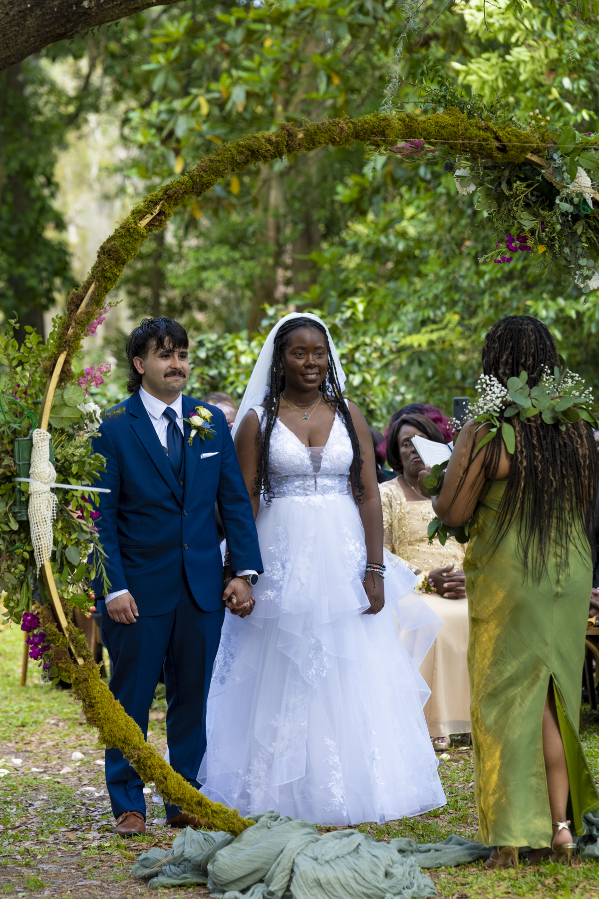 Orlando wedding ceremony photography candid moments