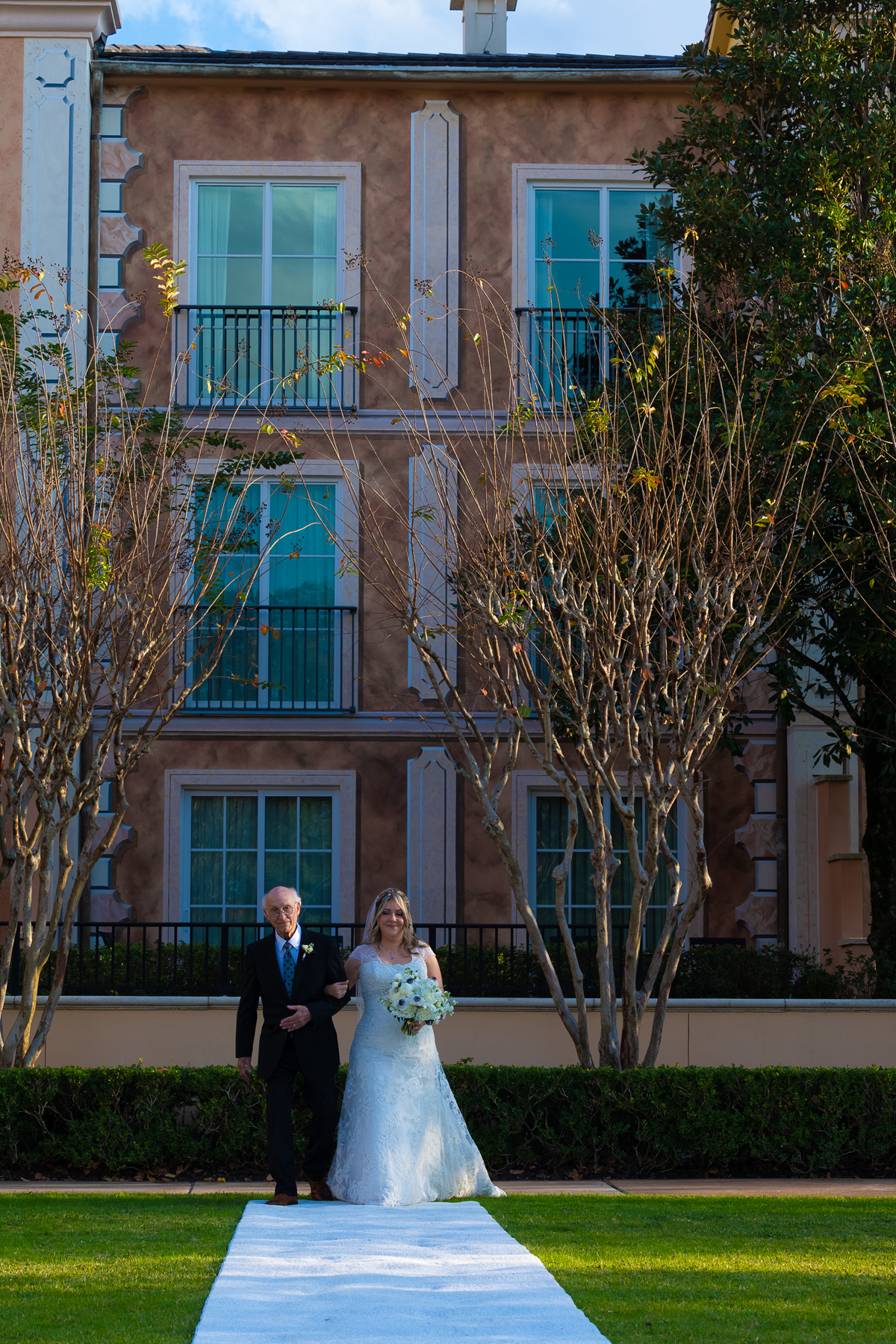 Orlando wedding ceremony photographer hall of fame