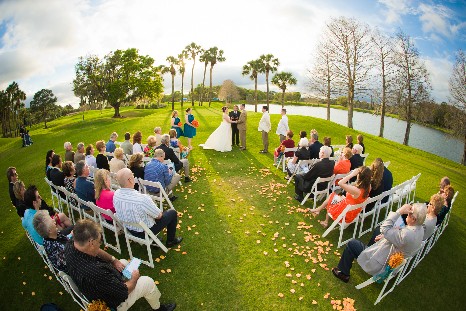 Wedding ceremony photography Orlando FL