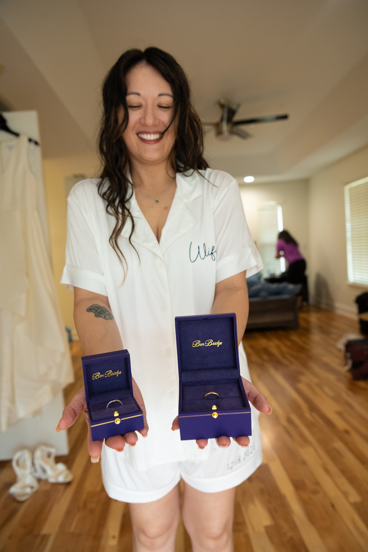 Orlando wedding photographer bride getting ready Central Florida